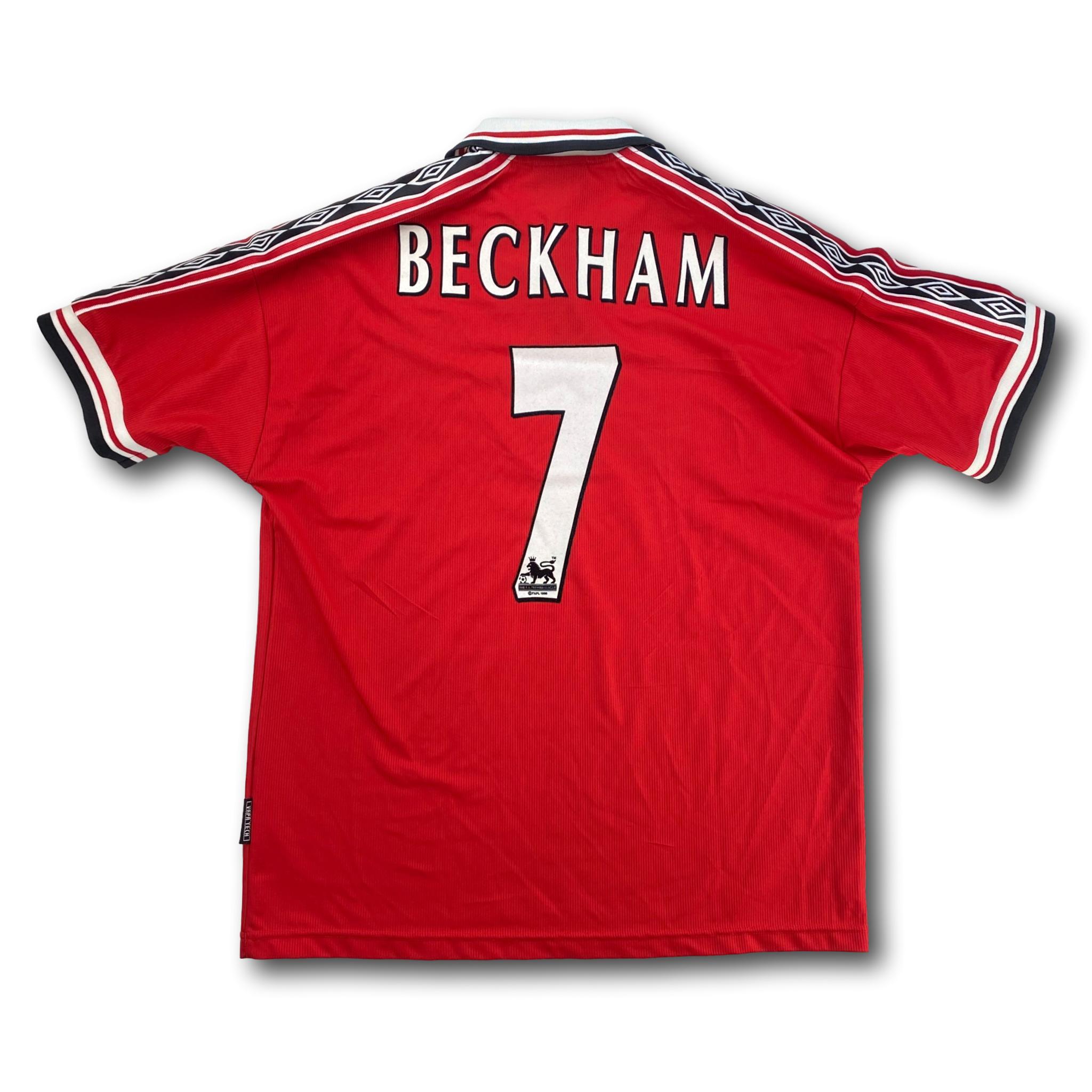 Manchester United 1998-99 Heim XL Umbro Beckham #7