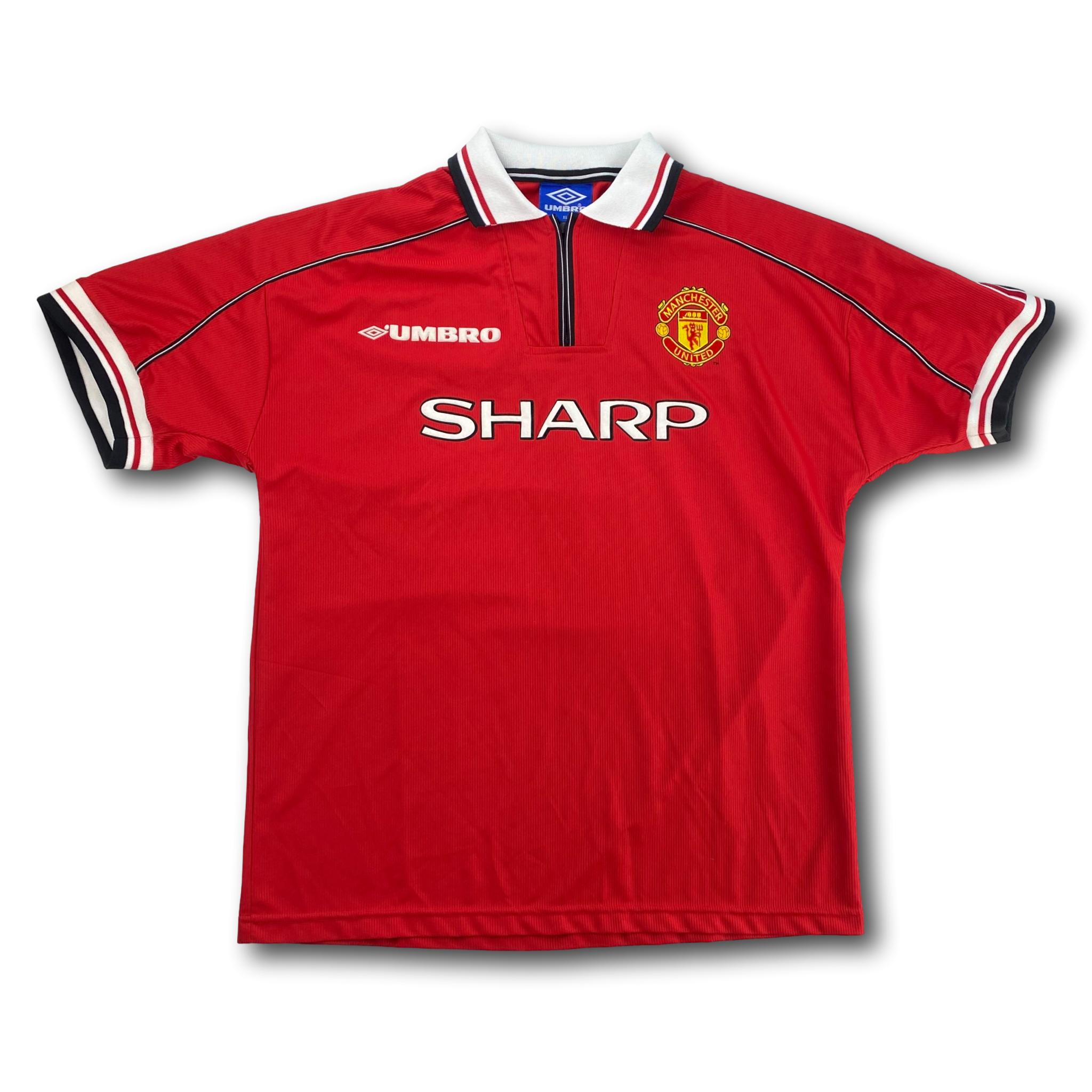 Manchester United 1998-99 Heim XL Umbro Beckham #7