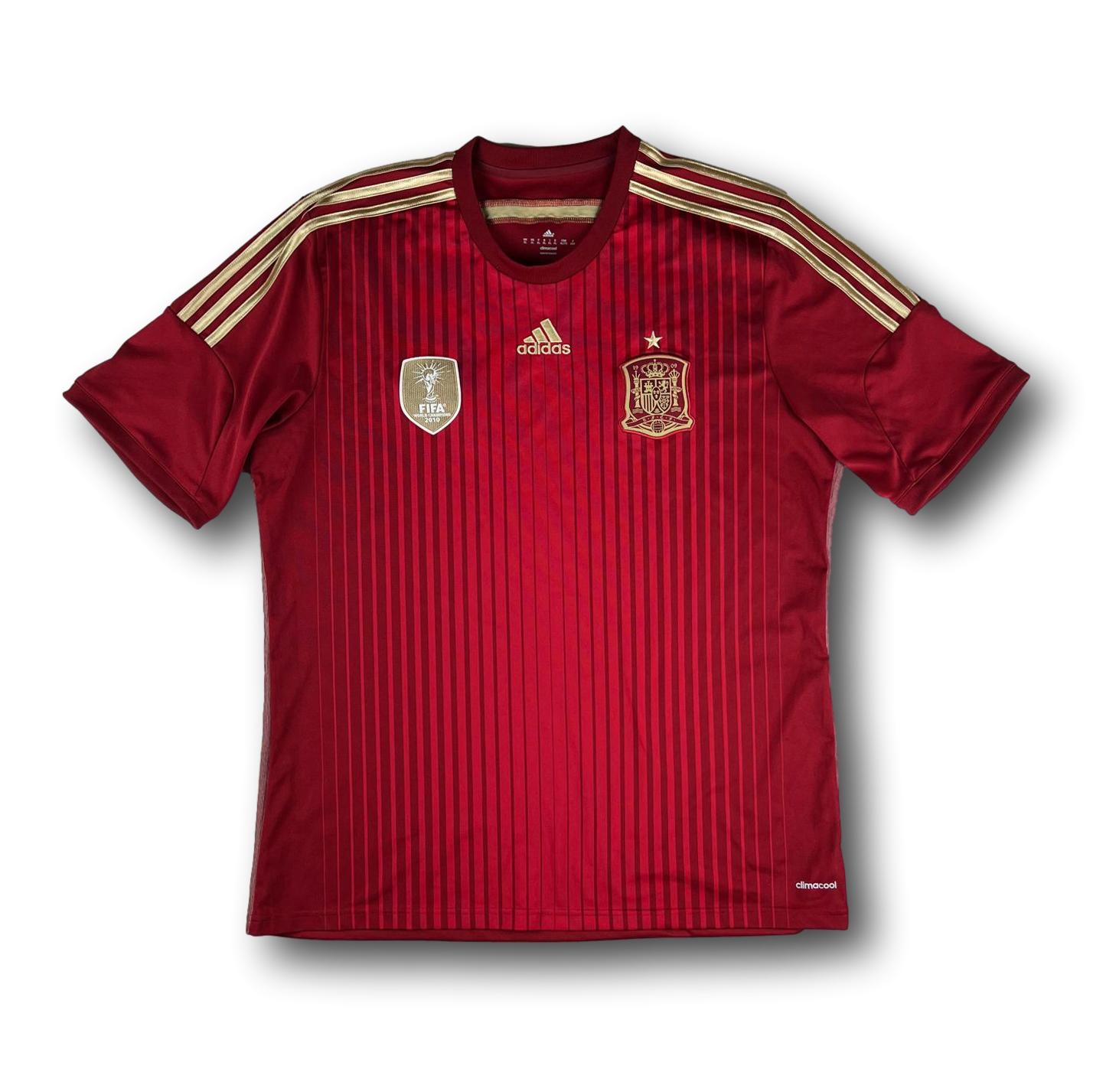 Fussballtrikot Heim Spanien 2013-14 XL adidas
