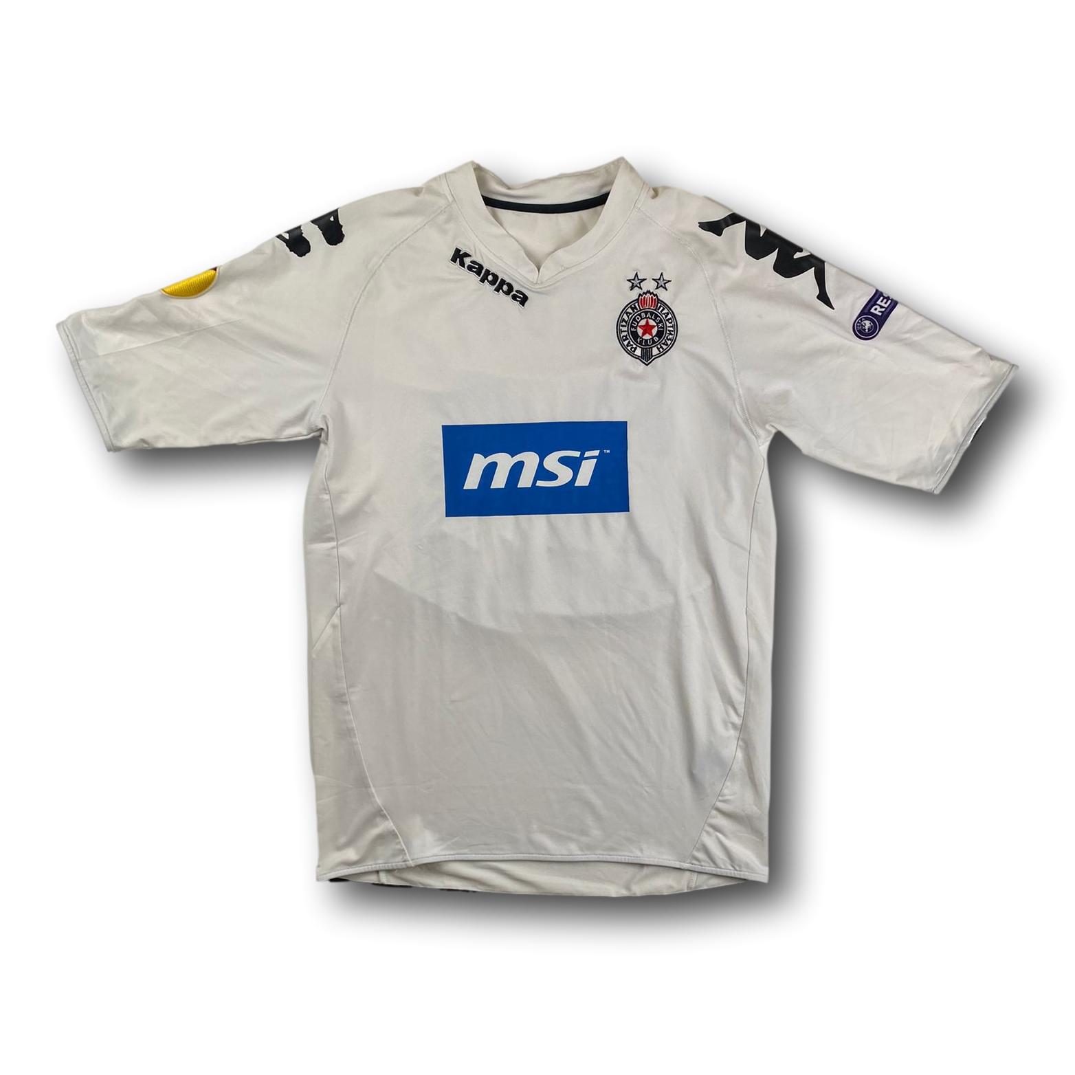 Fussballtrikot FK Partizan Belgrad 2009-10 Drittes L/XL Kappa