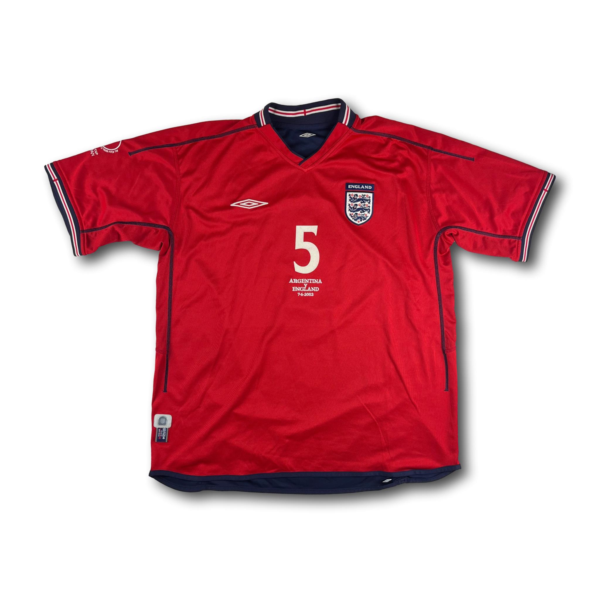 Fussballtrikot England 2002-03 Auswärts XL Umbro