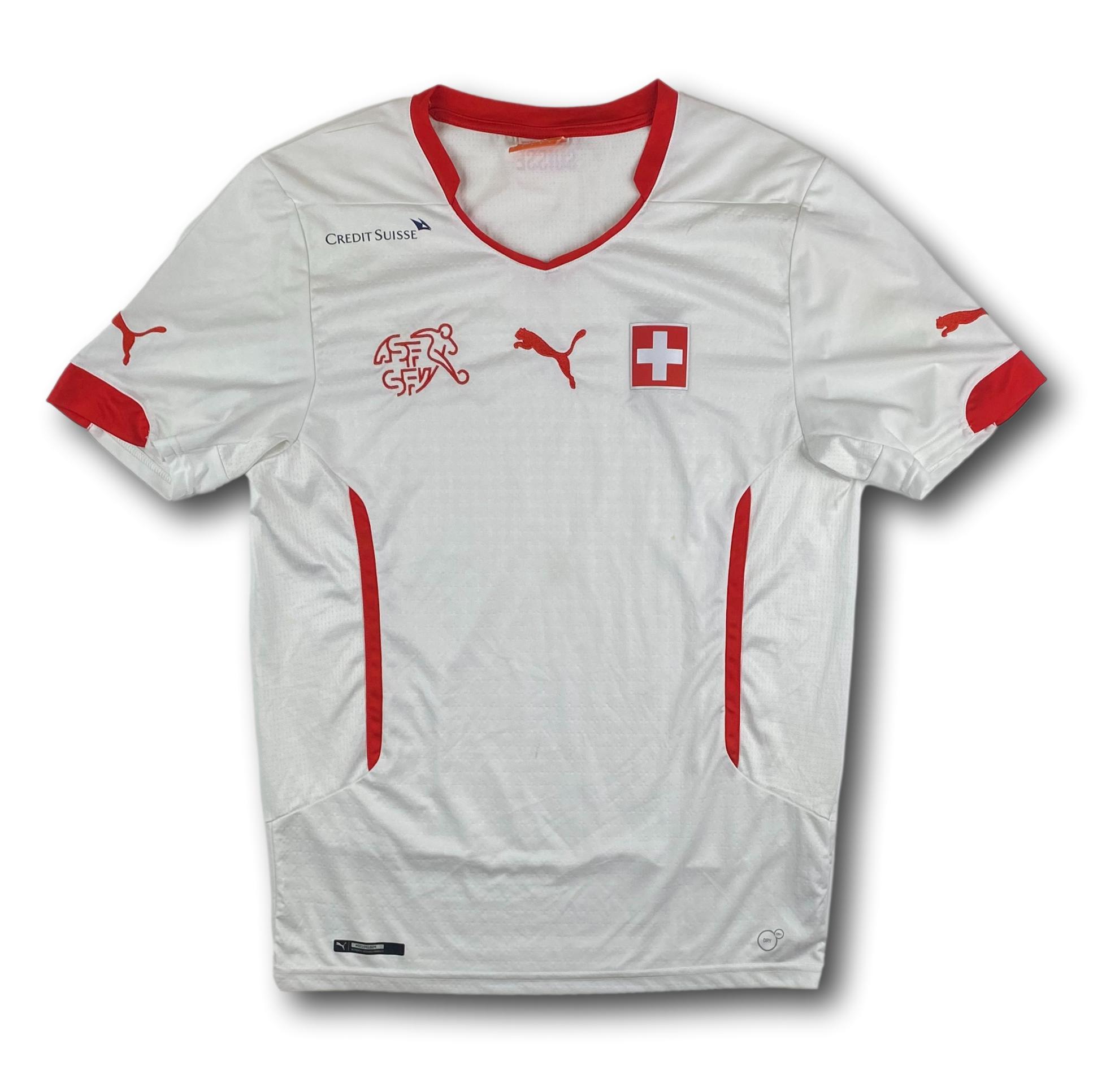 Fussballtrikot Schweiz 2014-15 Auswärts S Puma