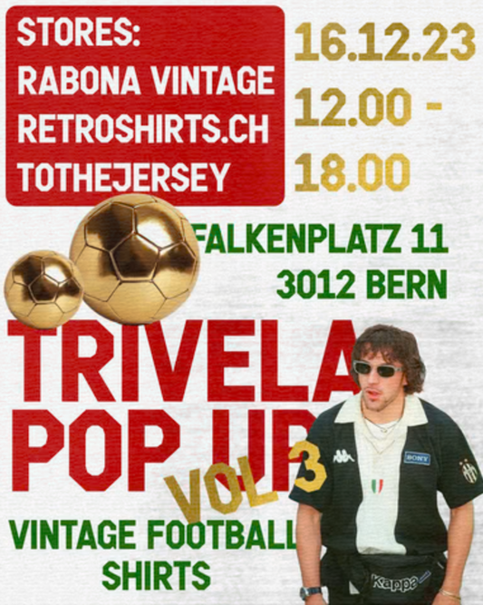 Trivela Popup Vol 3 - Fussballtrikots Markt am 16.12. in Bern