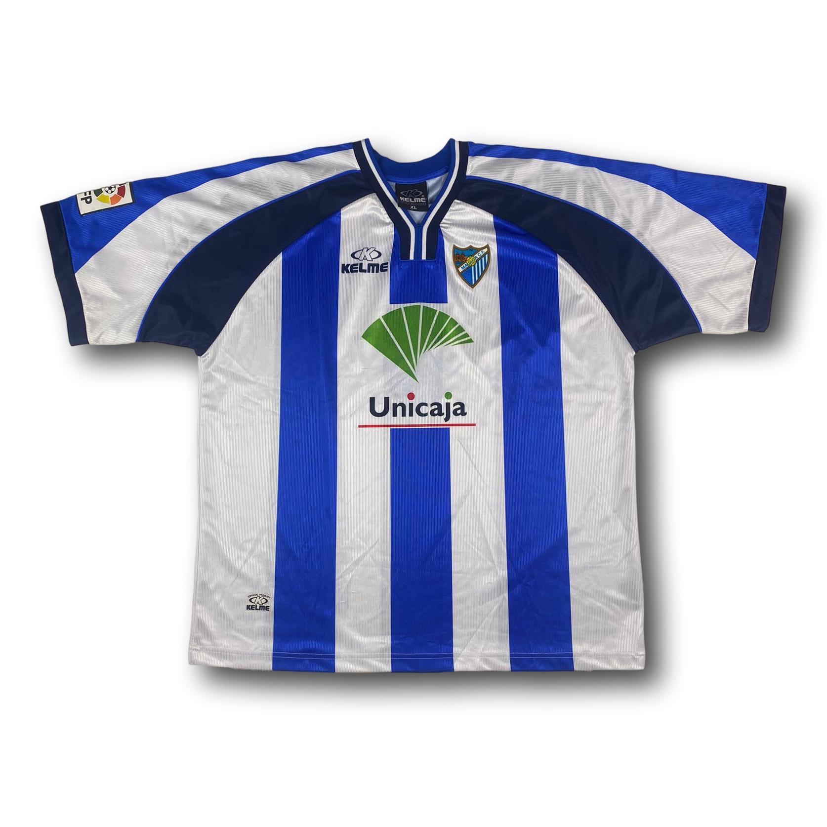 Malaga C.F 1999-2000 heim XL vintage Kelme