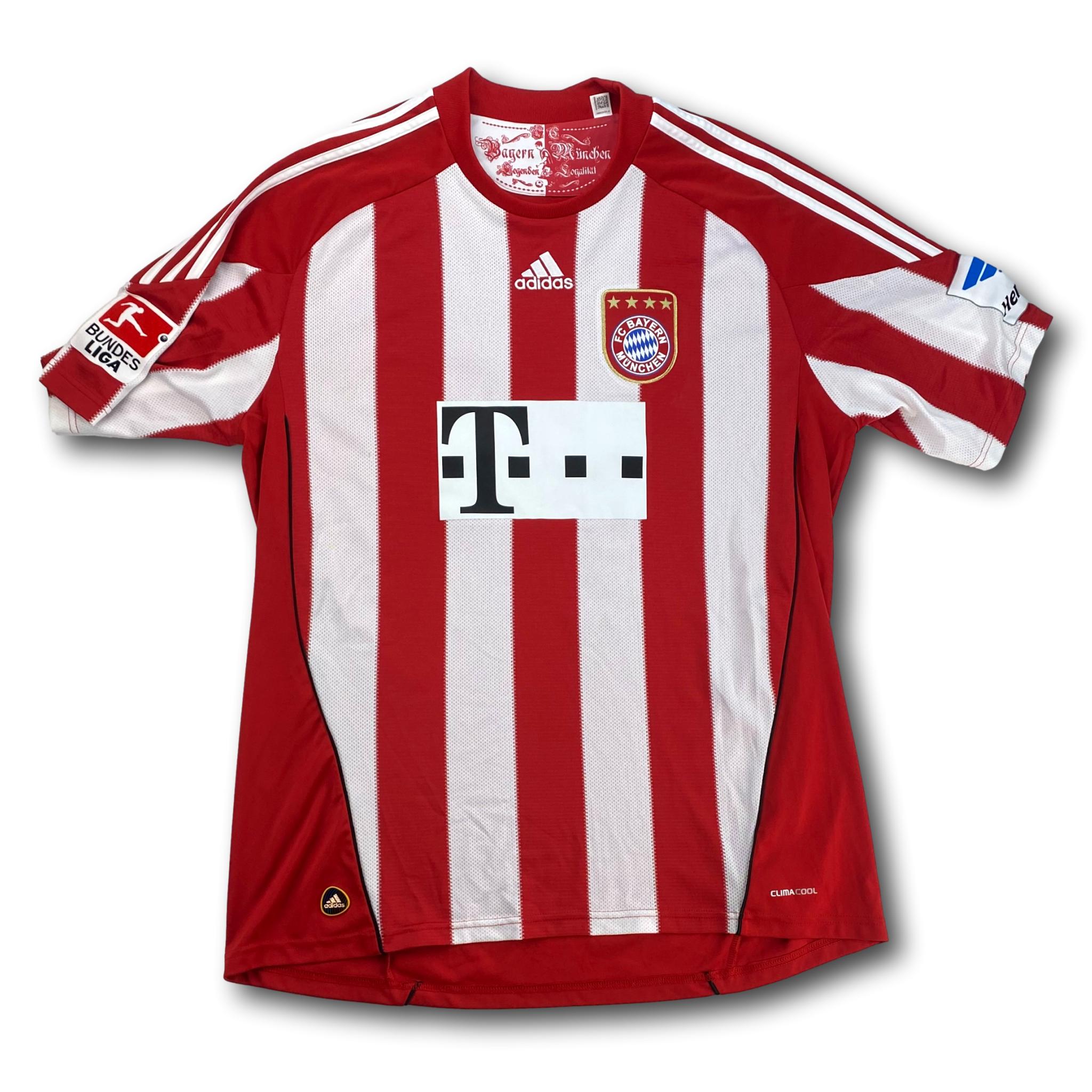 FC Bayern München 2009-10 Heim XL adidas Robben #10