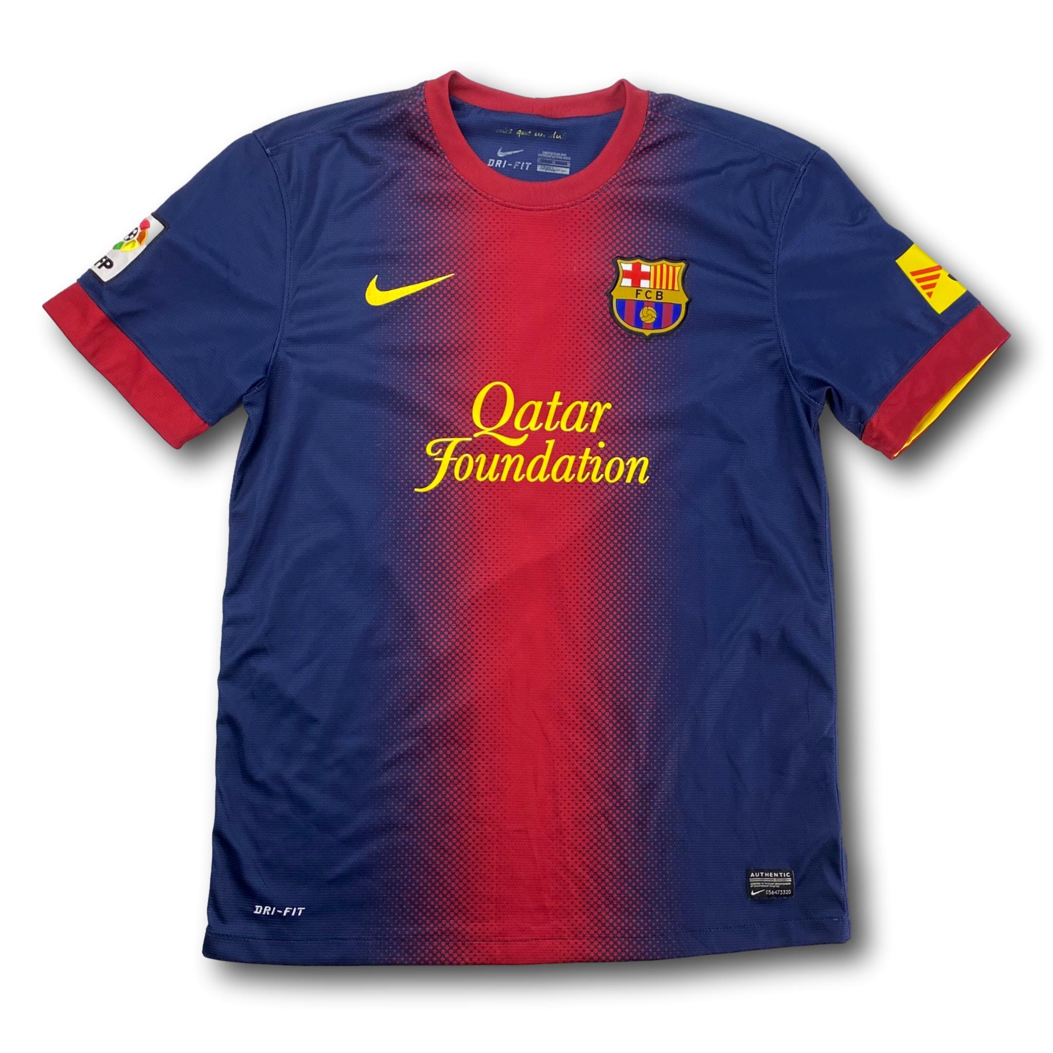 FC Barcelone 2012-13 Domicile M Nike Fabregas #4
