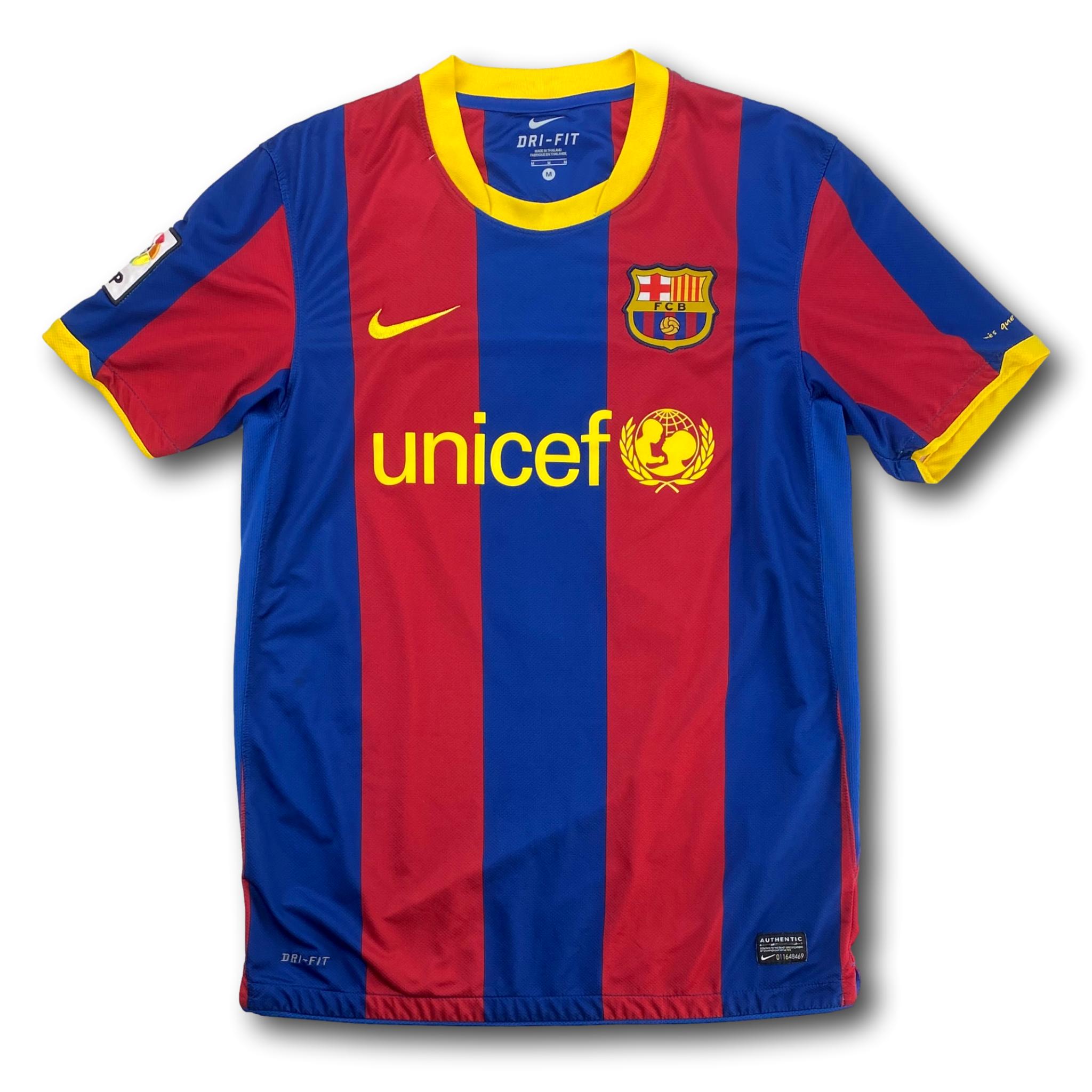 FC Barcelone 2010-11 Domicile M Nike Pedro #17