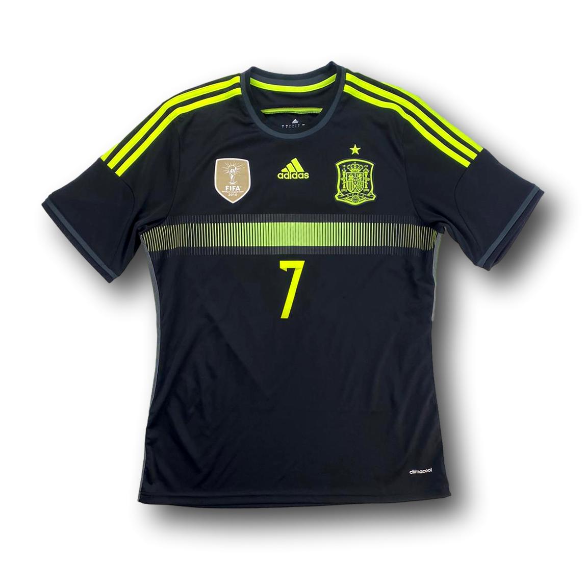 Spanien 2014-15 Auswärts L adidas David Villa #7