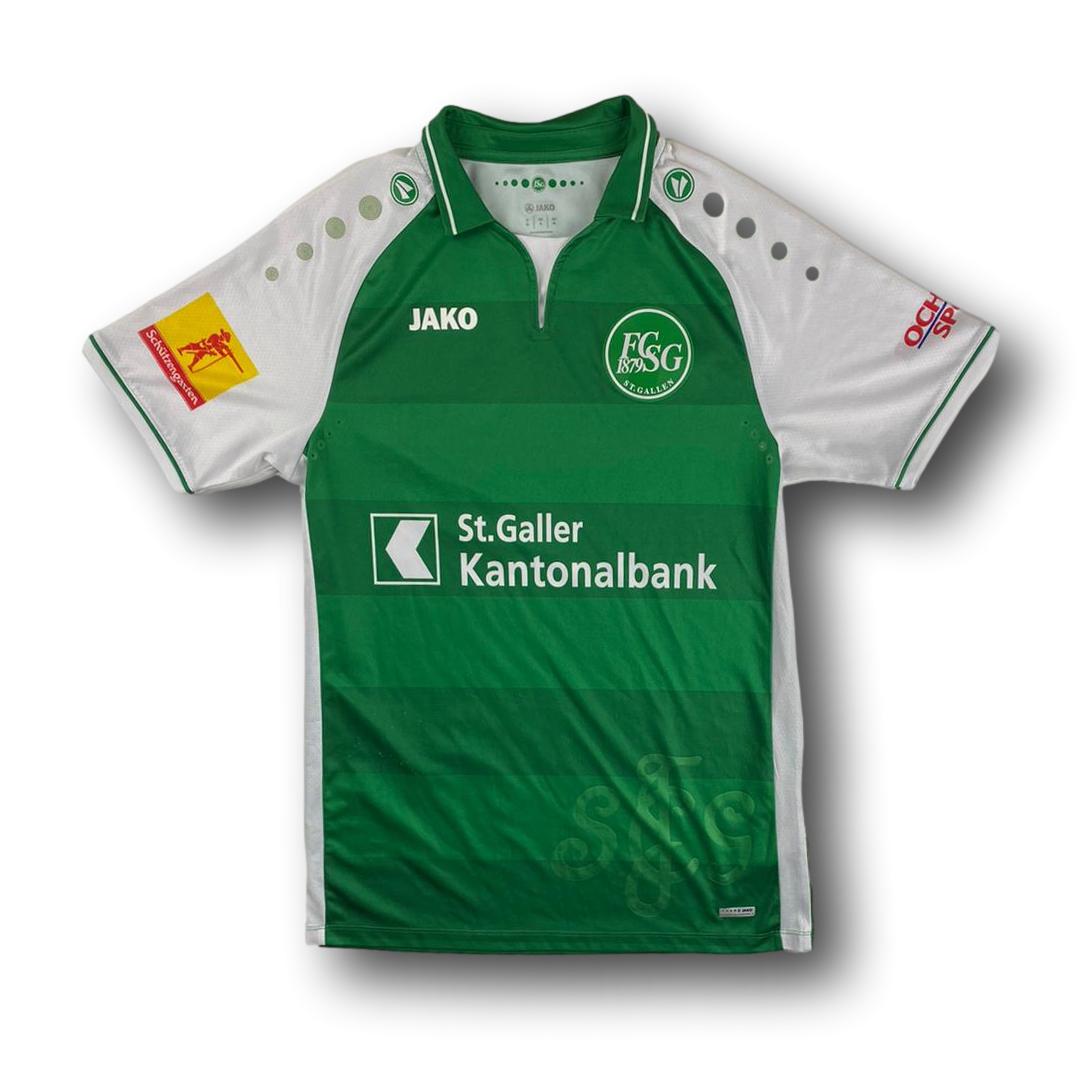 Fussballtrikot FC St. Gallen 2019-20 Heim M Jako