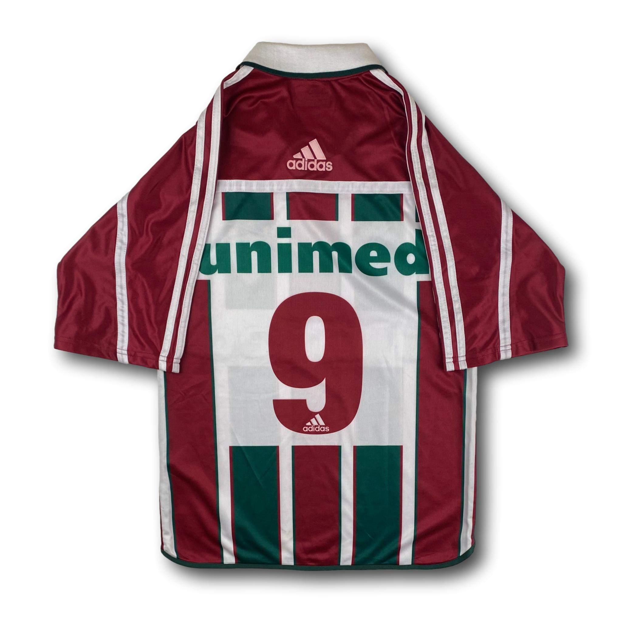 Maillot de football Fluminense FC 2001-02 domicile M/L adidas