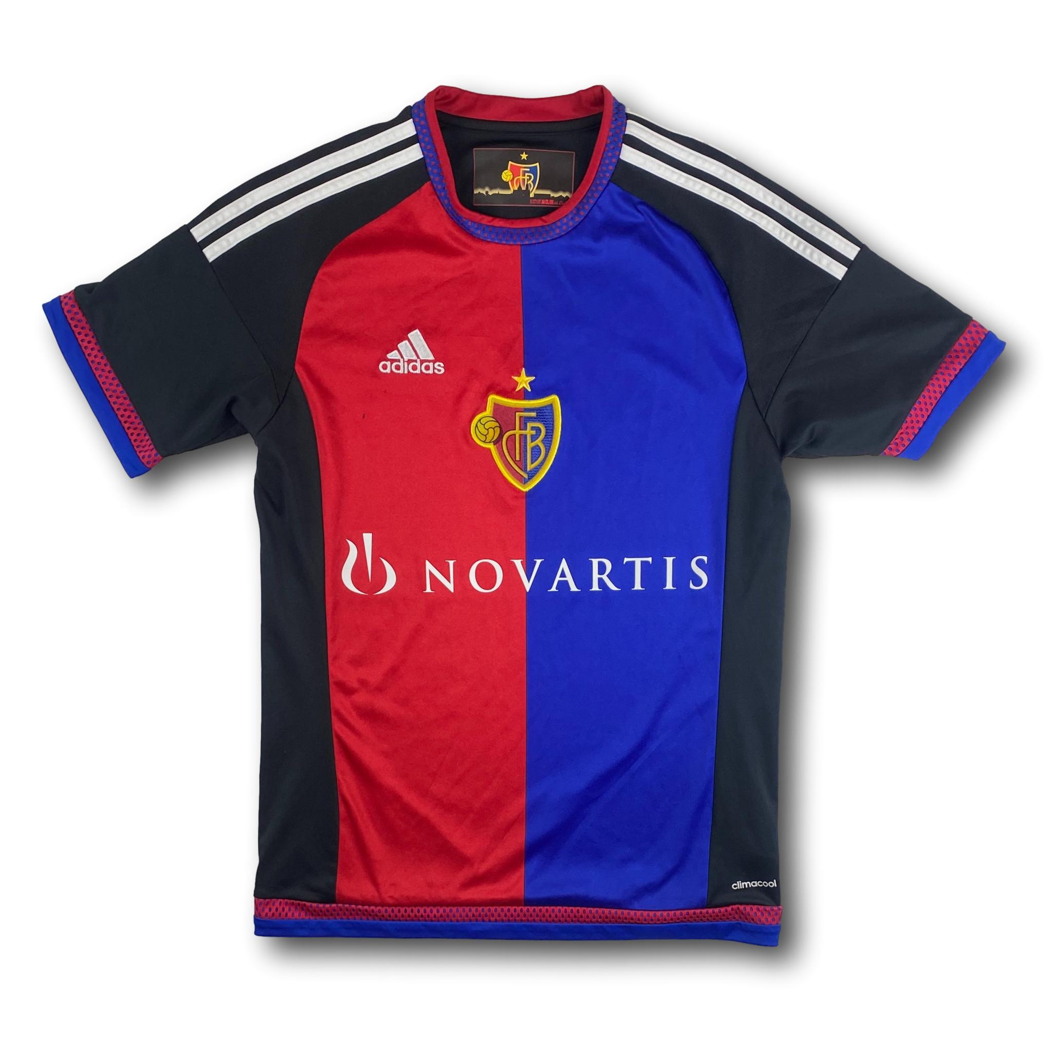 Fussballtrikot FC Basel 2015-16 Heim S adidas