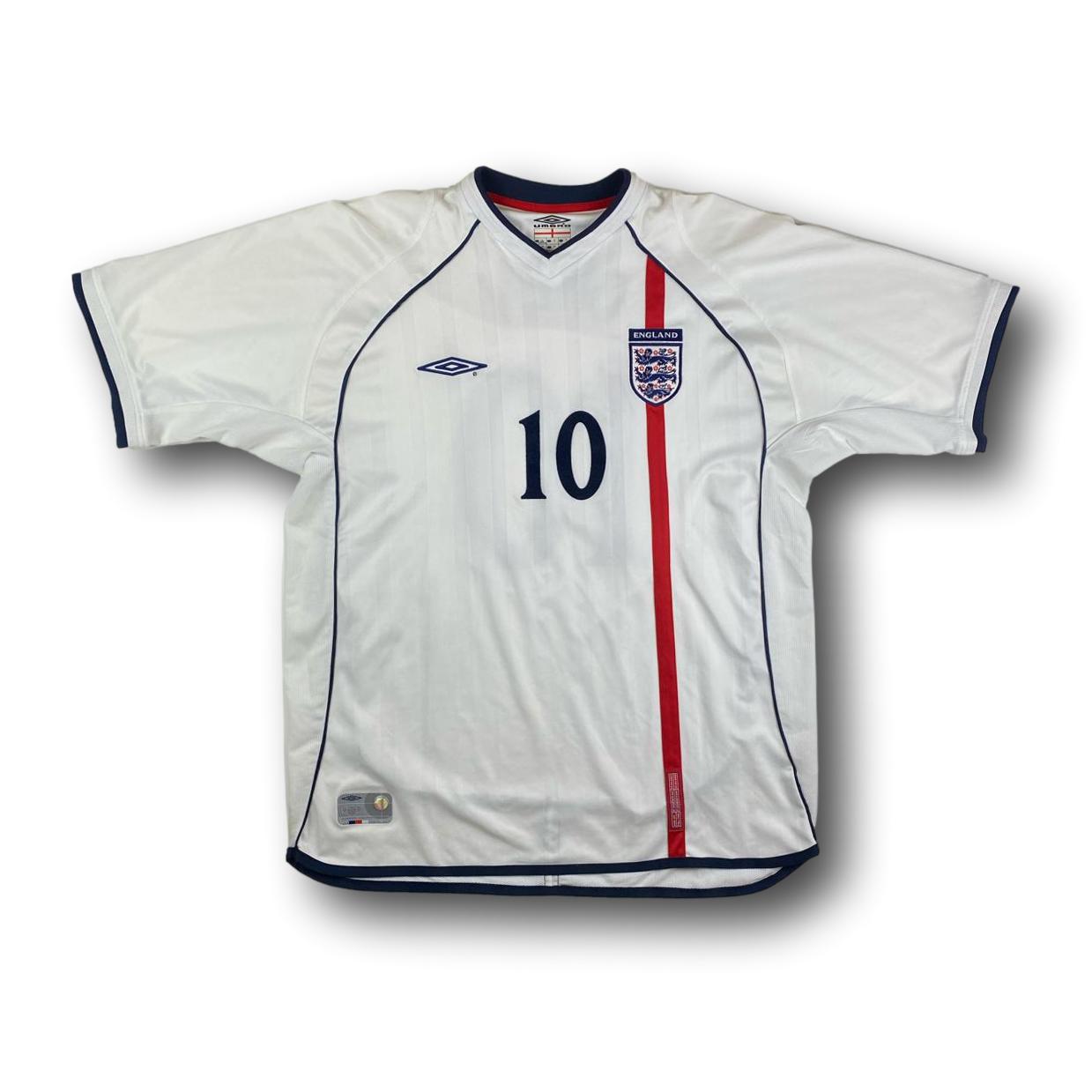 Fussballtrikot England 2002-03 Heim XL Umbro